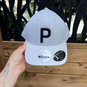 Women’s White Puma Golf Hat